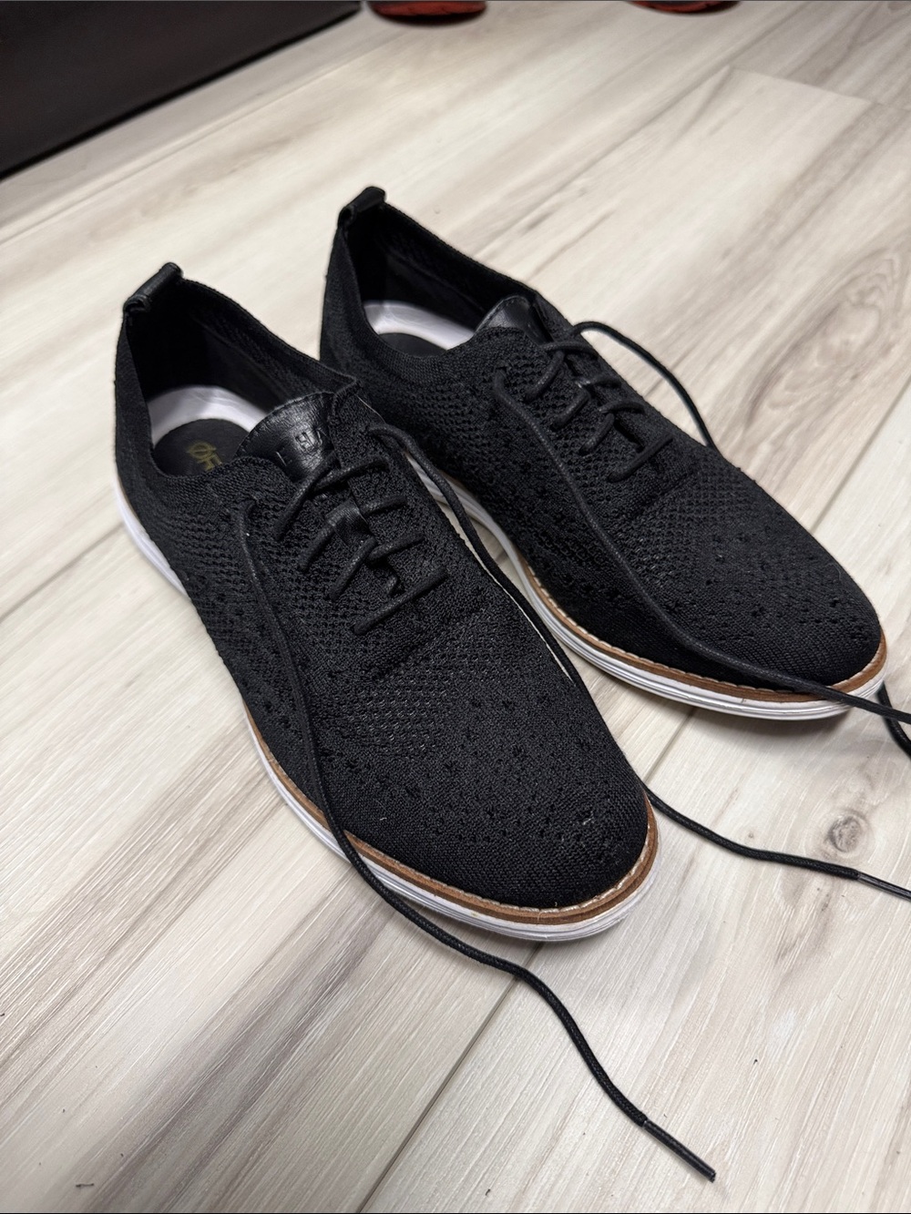 Cole Haan Lace-Up Casual Shoe in Black